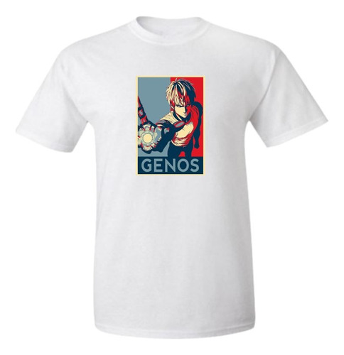 Remera Sublimada Unisex Saitama Genosone Punch Man Sensei