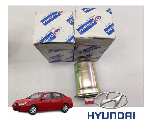 Filtro Gasolina Importado Hyundai Elantra Tiburon 1.8l 2.0l Foto 2