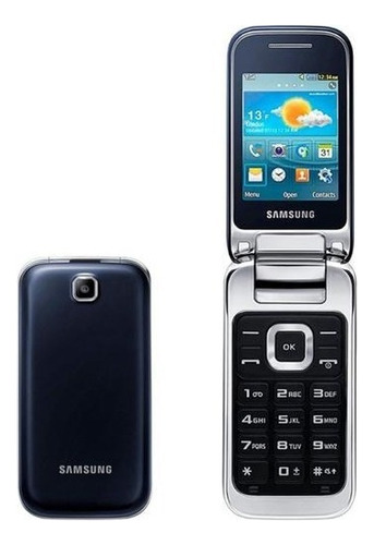 Samsung Gt-c3592 Dual Sim 32 Mb  Black 64 Mb Ram