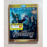Avengers - 4 Discos - Blu-ray 3d + Blu-ray 2d + Dvd Original