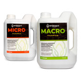 Kit Nutrientes Hidroponia Verdeagua Macro + Micro 2 Litros