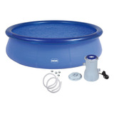 Kit Piscina Inflável Splash Fun 4600l Filtro 2.200l/h - 110v