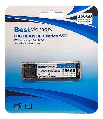 Ssd 256gb Best Memory Highlander Series M.2 2280 Nvme