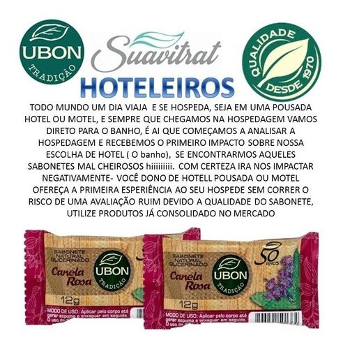 7 Mini Sabonete Hotel Em Barra Para Pousada Hotel Clube