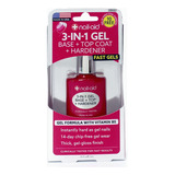 Nail-aid Base De Gel 3 En 1 + Parte Superior + Endurecedor,.
