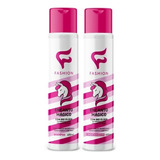 6 Kit Shampoo Encanto Unicornio Fashion Atacado 