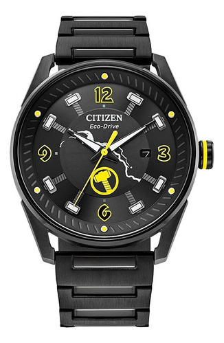 Reloj Citizen Eco Drive Marvel Thor Bm6987-50w Original