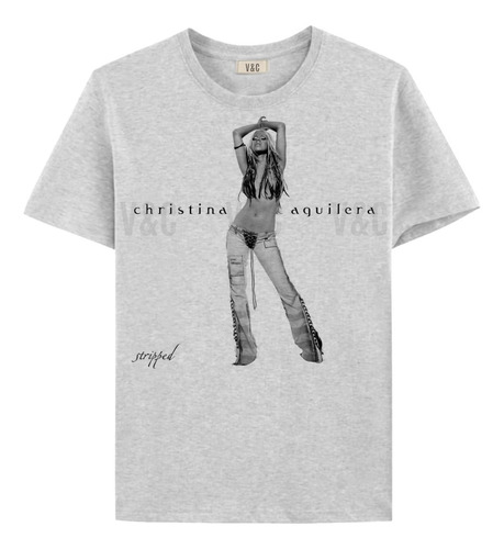 Remera Christina Aguilera Mujer Hombre Algodon Premium 