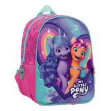 Mochila Escolar Jardin 12 PuLG Espalda My Little Pony Heart