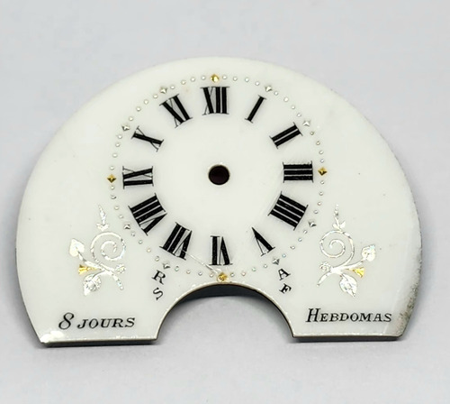 Cuadrante De Reloj Hebdomas De Porcelana Mint