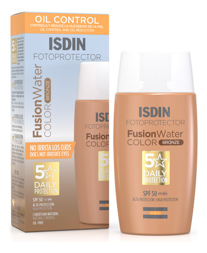 Protector Solar Isdin Fusion Water Color Bronze Fps50