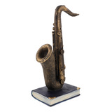 Ornamento De Saxofone Em Miniatura Vintage