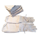 Par Guantes Protectores De Piel Para Apicultura Abejas 