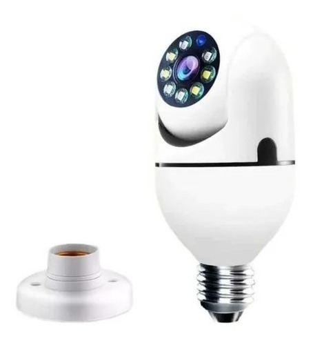 Ampolleta Led Con Cámara 360 Wifi