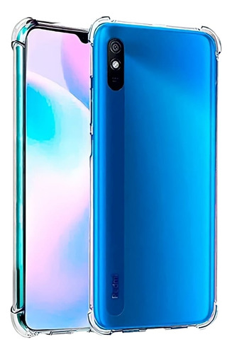 Carcasa Para Xiaomi Redmi 9a Transparente Antigolpe