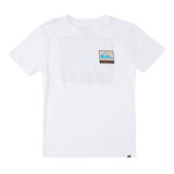 Polera Quiksilver Sun Damage Niño White