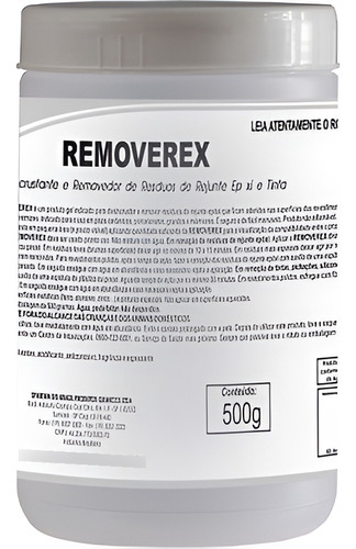 Removerex Removedor Resíduos Tintas Pichações Epóxi 500gr 