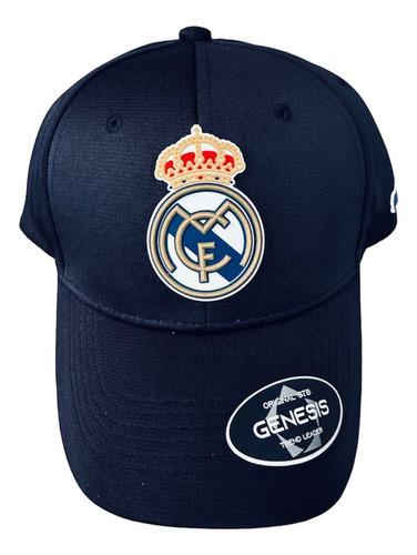 Gorra Curva Club Real Madrid Varios Colores Goma 3d Mod-50