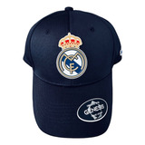Gorra Curva Club Real Madrid Varios Colores Goma 3d Mod-50