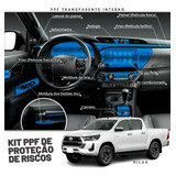 Kit Películas Ppf Anti Risco Interior Toyota Hilux 2022 2023