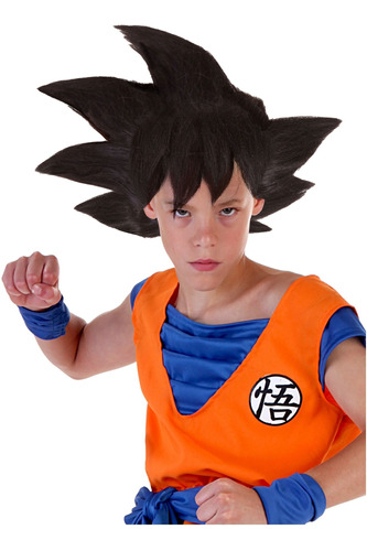 Peluca De Goku, Accesorio De Disfraz Para Niño, Halloween