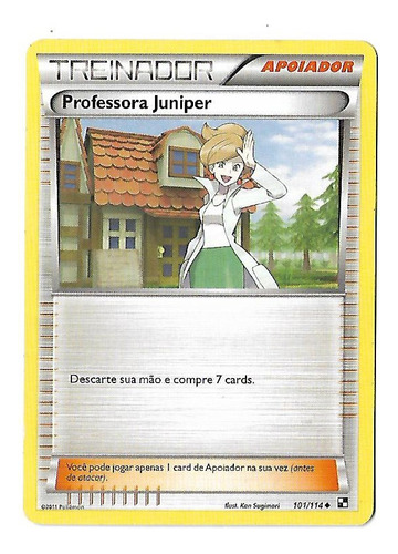 Pokemon Professora Juniper Black & White Base Frete Incluso