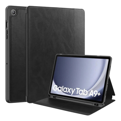 Funda Inteligente De Tres Pliegues Para Samsung Galaxy Tab A
