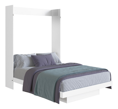 Cama Articulável Vertical Casal 140 Vancouver Branco