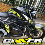 Calcomanias Suzuki Gixxer 150 - 250 Personalizadas Stickers 