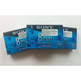 Sony 8mm Cinta De Vídeo 3 Pzs