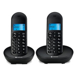 Telefone Sem Fio 2 Base Com Ramal E Viva Voz Motorola Mt150