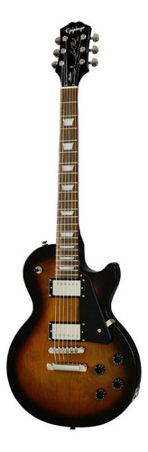 Guitarra Eléctrica EpiPhone Modern Collection Les Paul Studio De Caoba Smokehouse Burst Brillante Con Diapasón De Laurel Indio