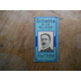 Hoja De Afeitar King C Gillette Made In Usa  Circa 1930