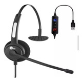 Fone De Ouvido On-ear Gamer Top Use Htu-310 Usb Preto