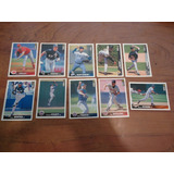 Figuritas De Beisbol  1996/97 Lote De 10 Pc (cv)