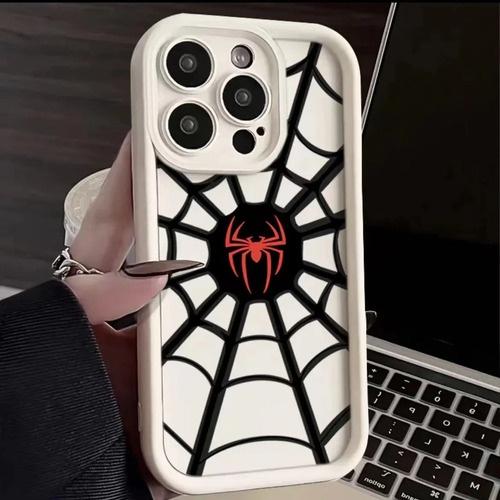 Capa De Telefone Anime Marvel Spider Man Para iPhone 15, 14