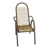 Cadeira De Fio Big Cadeiras Super Luxo - Ouro