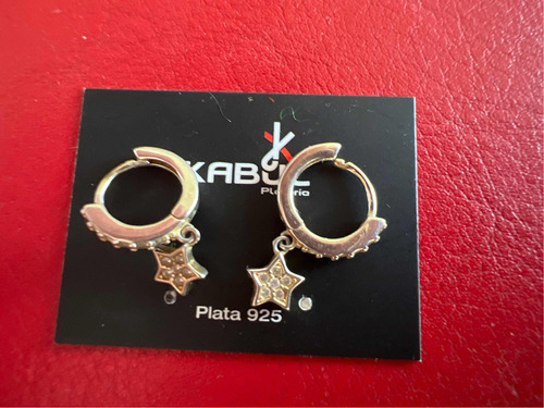 Aros Kabul Argollas Con Estrella