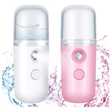 2 Piezas Nano Facial Mister 1.0fl Oz Mini Humidificador Faci