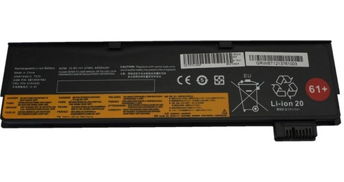 Bateria Para Lenovo Thinkpad T470 Facturada