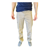 Pantalón Cargo De Trabajo Duk Beige Oferta