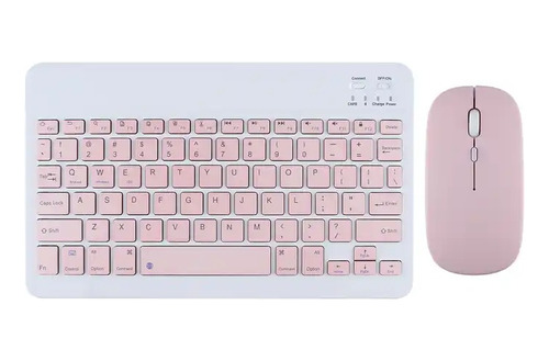 Combo Teclado Y Mouse Bluetooth Compatible Win/ios/android