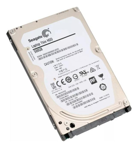 Disco Duro Seagate Momentus Thin St500lm021 500gb Usado