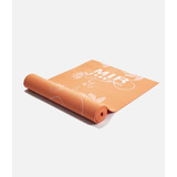 Mat De Yoga Colchoneta Mir 6 Mm Naranja Con Diseño