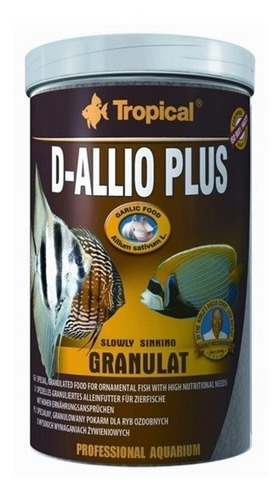 Ração Tropical D-allio Plus Granulat Pote 150g
