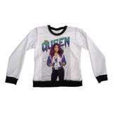 Sudadera Ligera Karen Polinesia  Queen  Original Talla 14