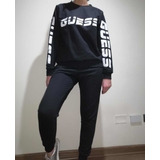 Buzo Completo Guess Negro