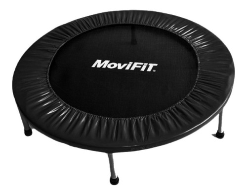 Trampolín Negro Movifit Fitness Gym