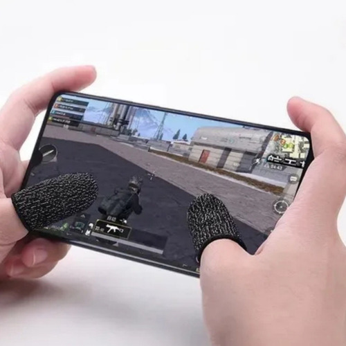 Par Luva Dedo Gamer Para Celular Jogos Mobile Free Fire Pubg