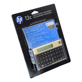 Calculadora Hp 12c Gold Dourada  C/manual Português